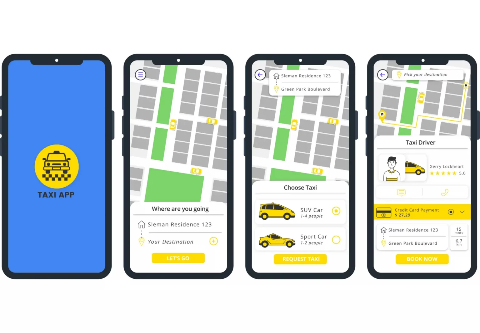 taxi app development company