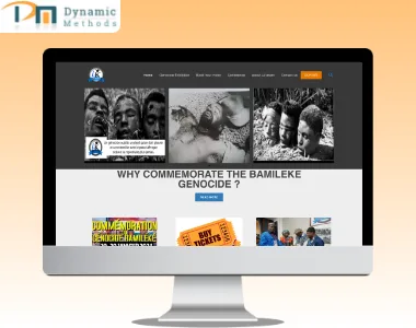 Genocide Bamileke Website Portfolio