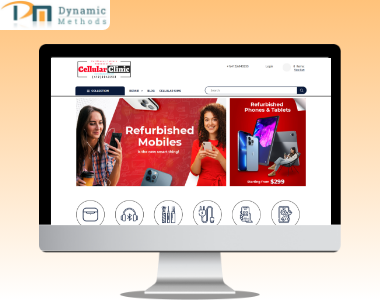 Cellulars Clinic Website Portfolio
