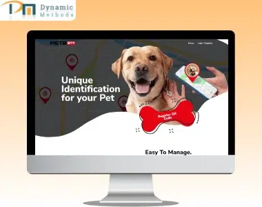Pets911 Website Portfolio
