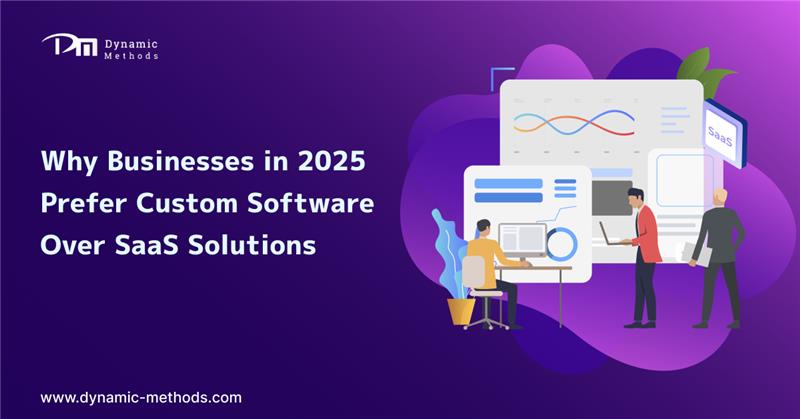“Illustration of developers working on futuristic web development technologies with title text ‘Top 10 Web Development Trends in 2025: Shaping the Future of the Digital World’ by Dynamic Methods.”